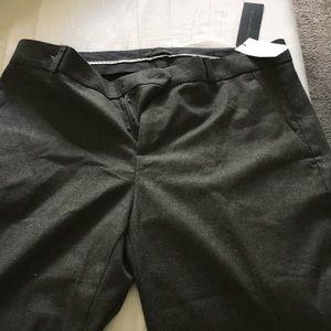 Banana Republic Gray Logan trouser NWT sIze 8L